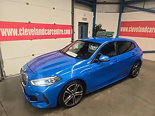 Used 2020 BMW 1 Series M Sport Blue - Interior and Exterior details 10