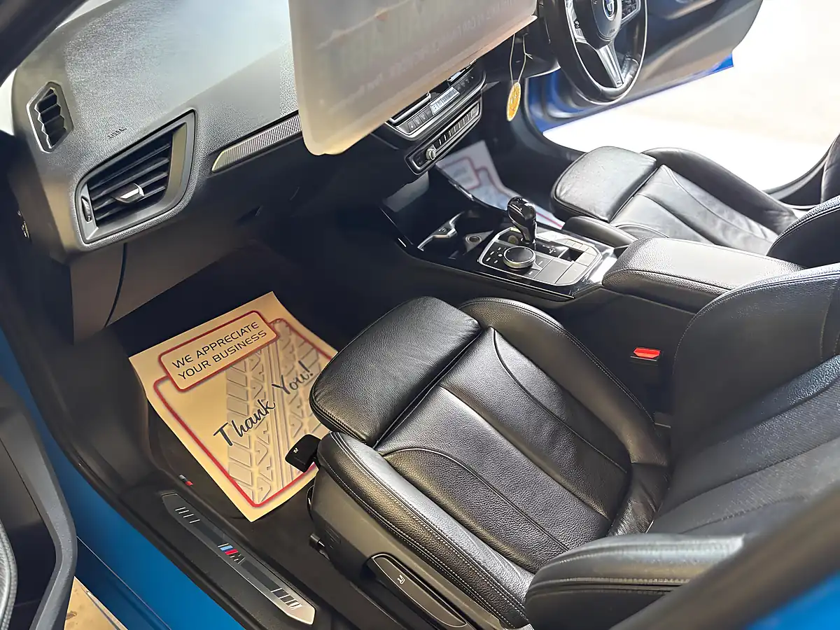 Used 2020 BMW 1 Series M Sport Blue - Interior and Exterior details 13