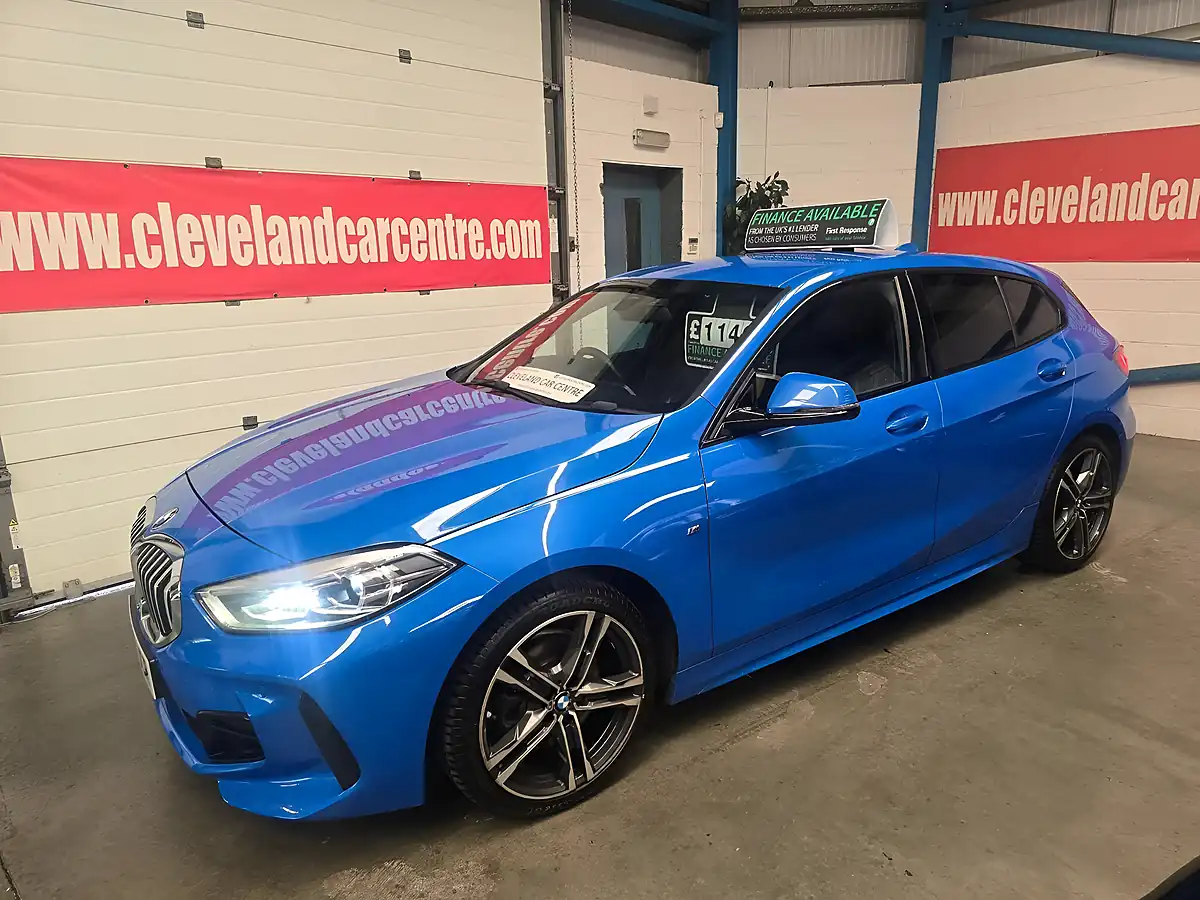 Used 2020 BMW 1 Series M Sport Blue - Interior and Exterior details 2