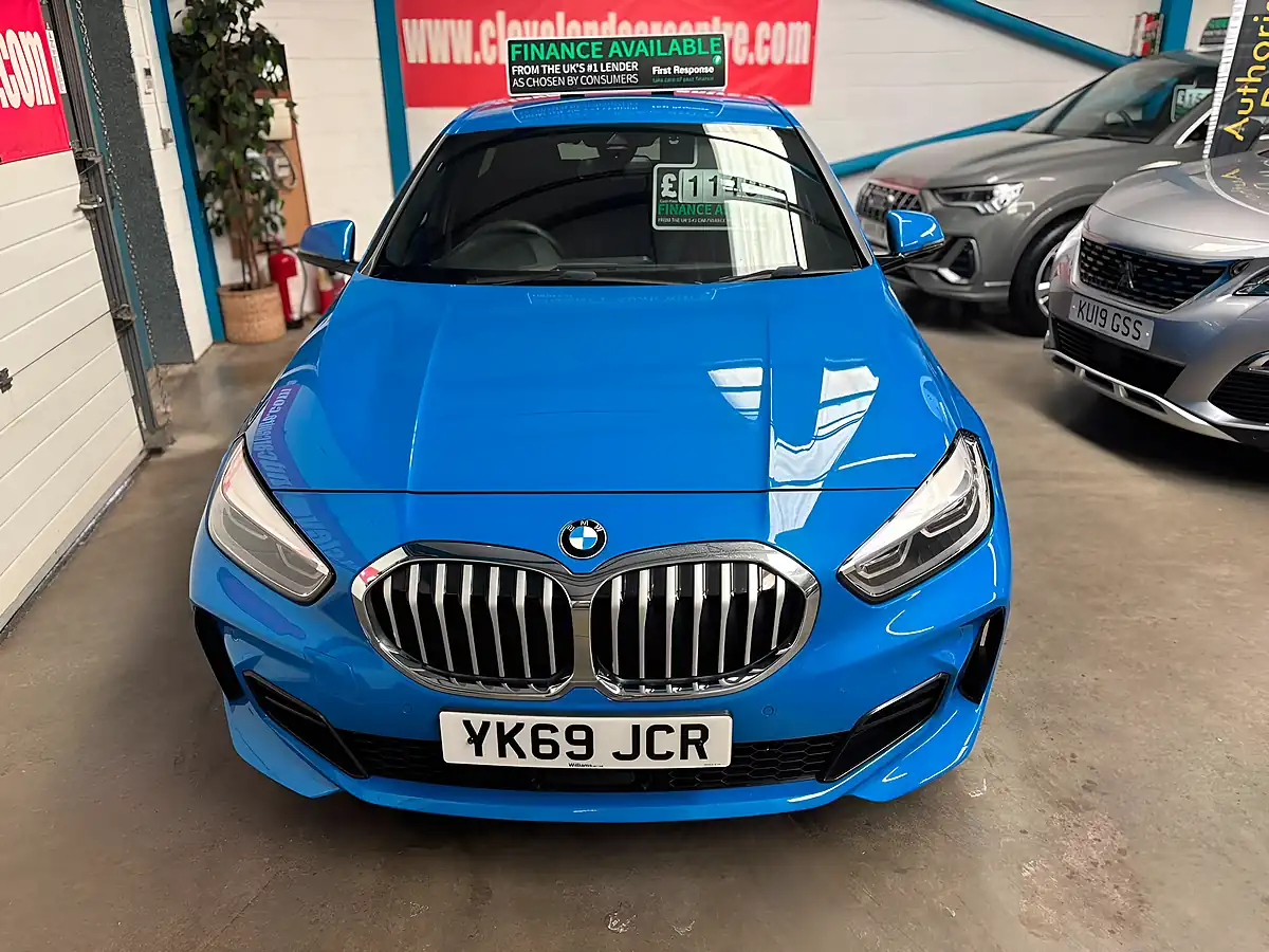 Used 2020 BMW 1 Series M Sport Blue - Interior and Exterior details 3