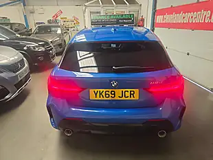 Used 2020 BMW 1 Series M Sport Blue - Interior and Exterior details 4