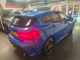 Used 2020 BMW 1 Series M Sport Blue - Interior and Exterior details 7