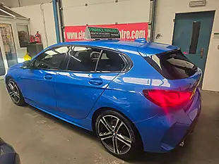 Used 2020 BMW 1 Series M Sport Blue - Interior and Exterior details 9