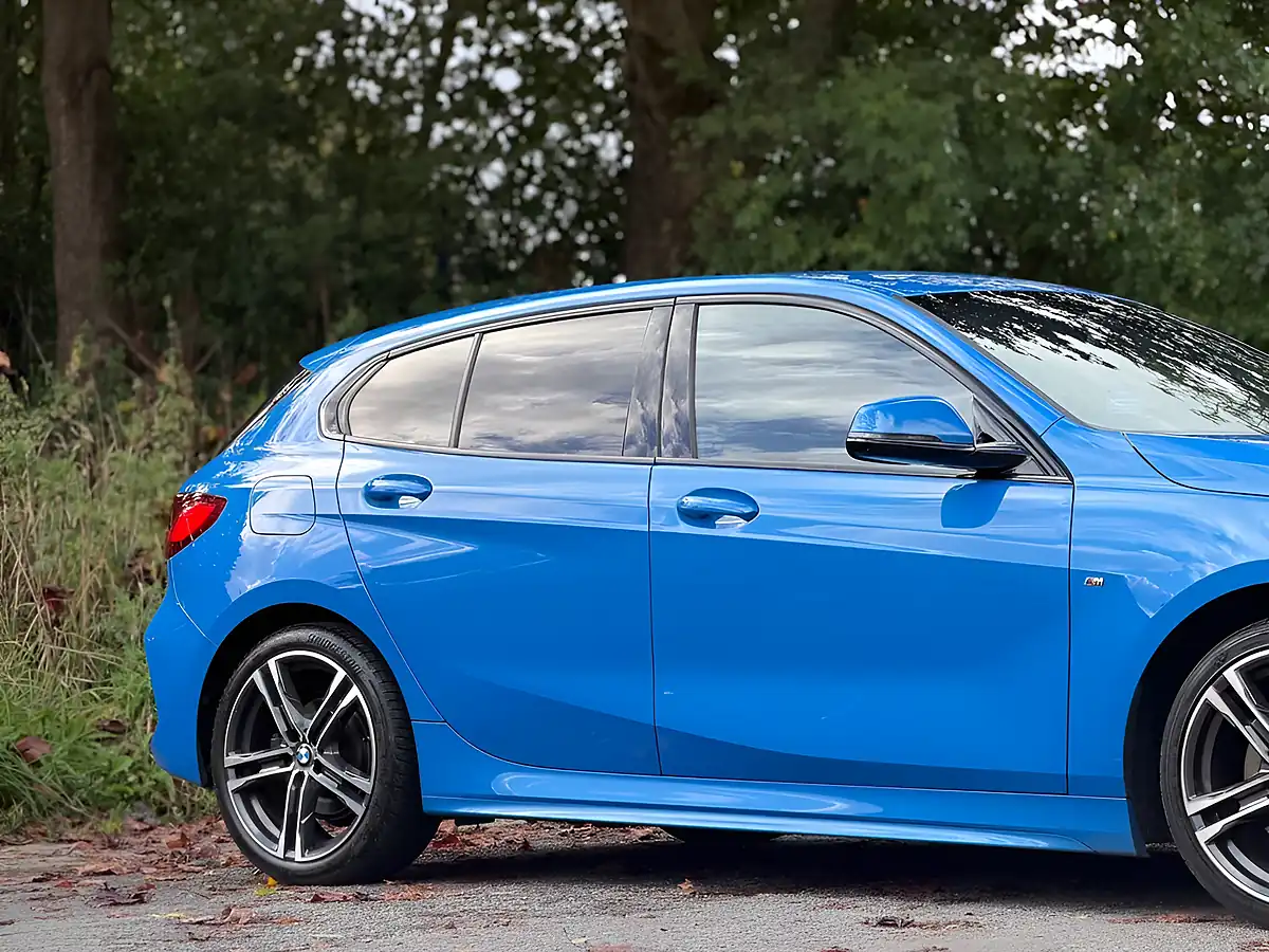 Used 2020 BMW 1 Series M Sport Blue - Interior and Exterior details 10