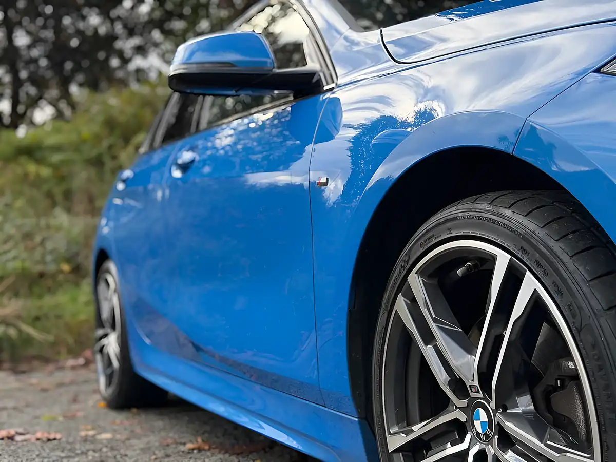 Used 2020 BMW 1 Series M Sport Blue - Interior and Exterior details 14
