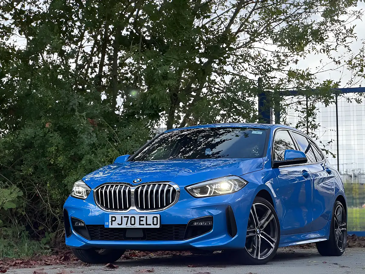 Used 2020 BMW 1 Series M Sport Blue - Interior and Exterior details 18