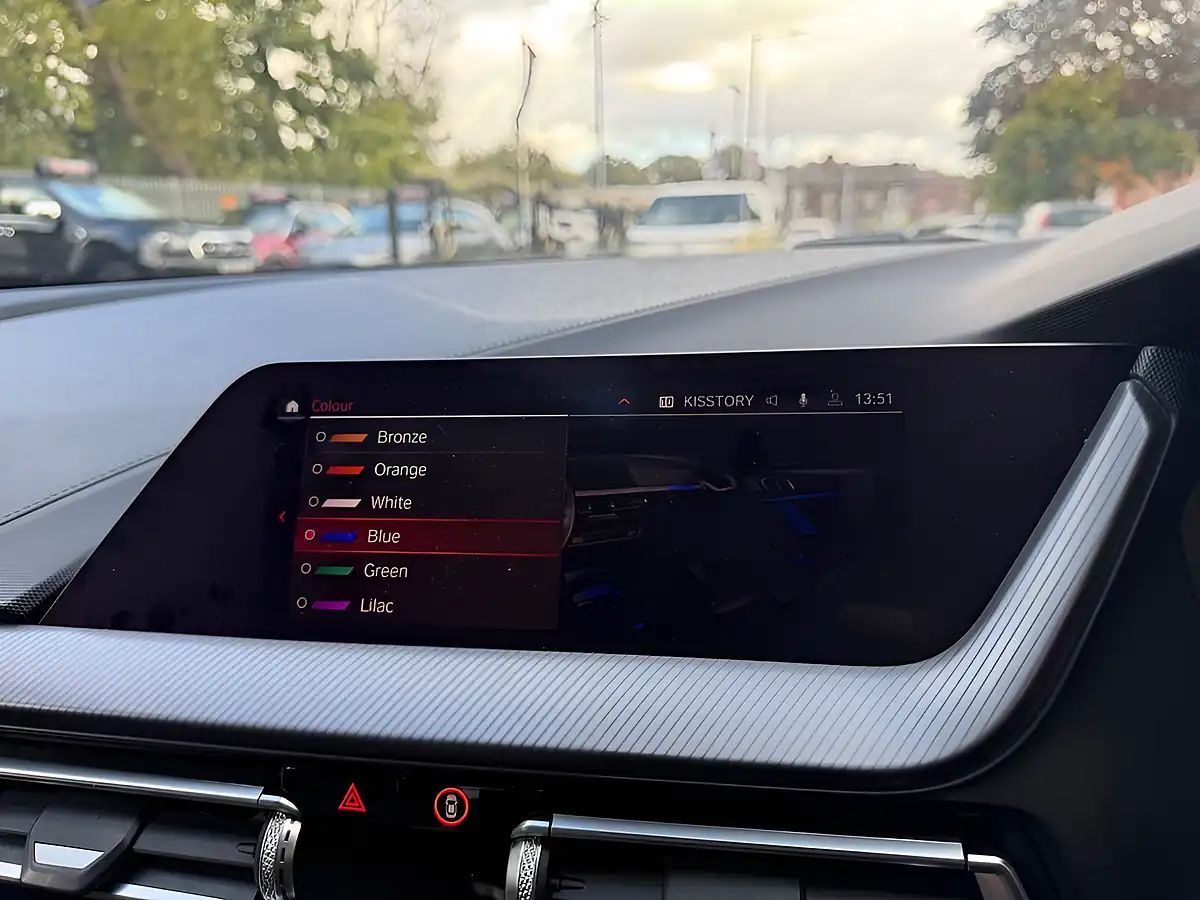 Used 2020 BMW 1 Series M Sport Blue - Interior and Exterior details 5