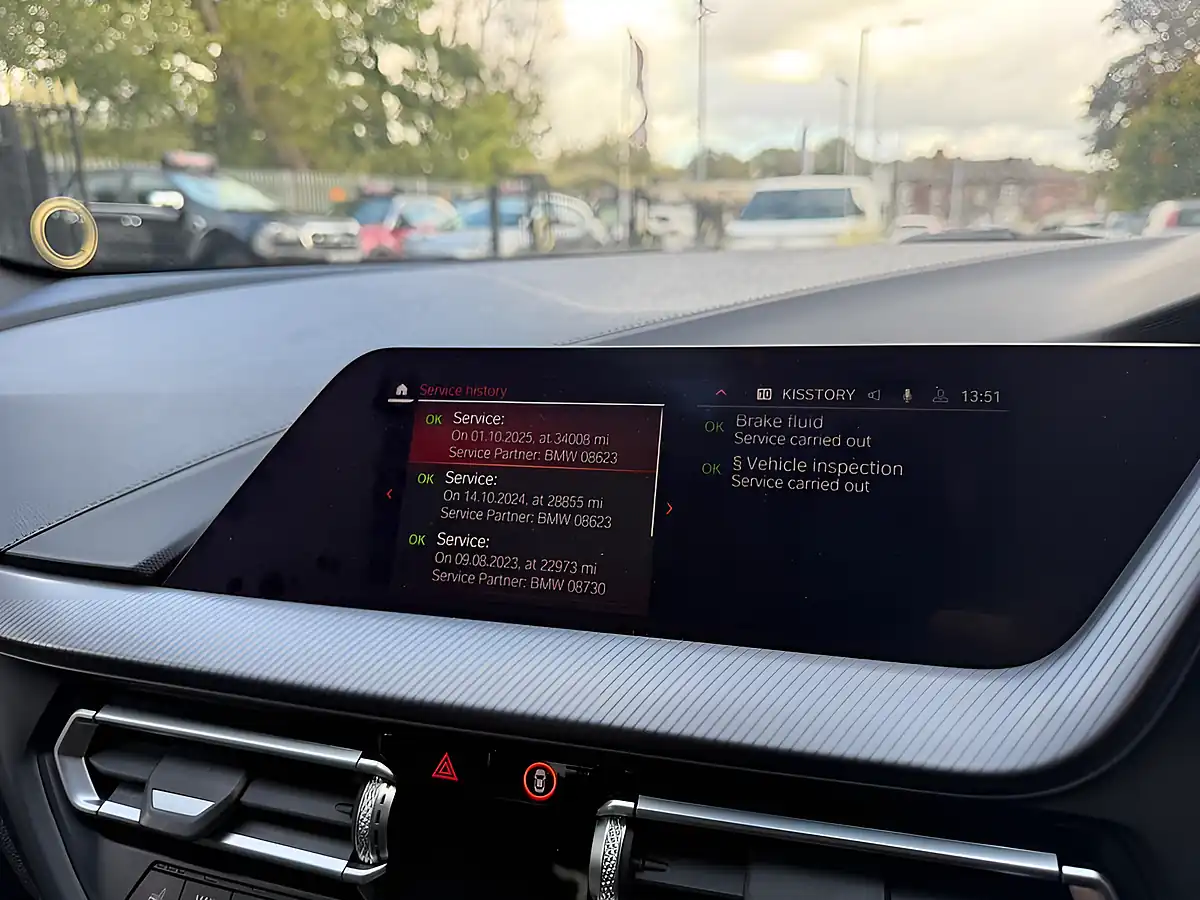 Used 2020 BMW 1 Series M Sport Blue - Interior and Exterior details 8