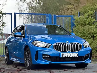 Used 2020 BMW 1 Series M Sport Blue - Interior and Exterior details 9