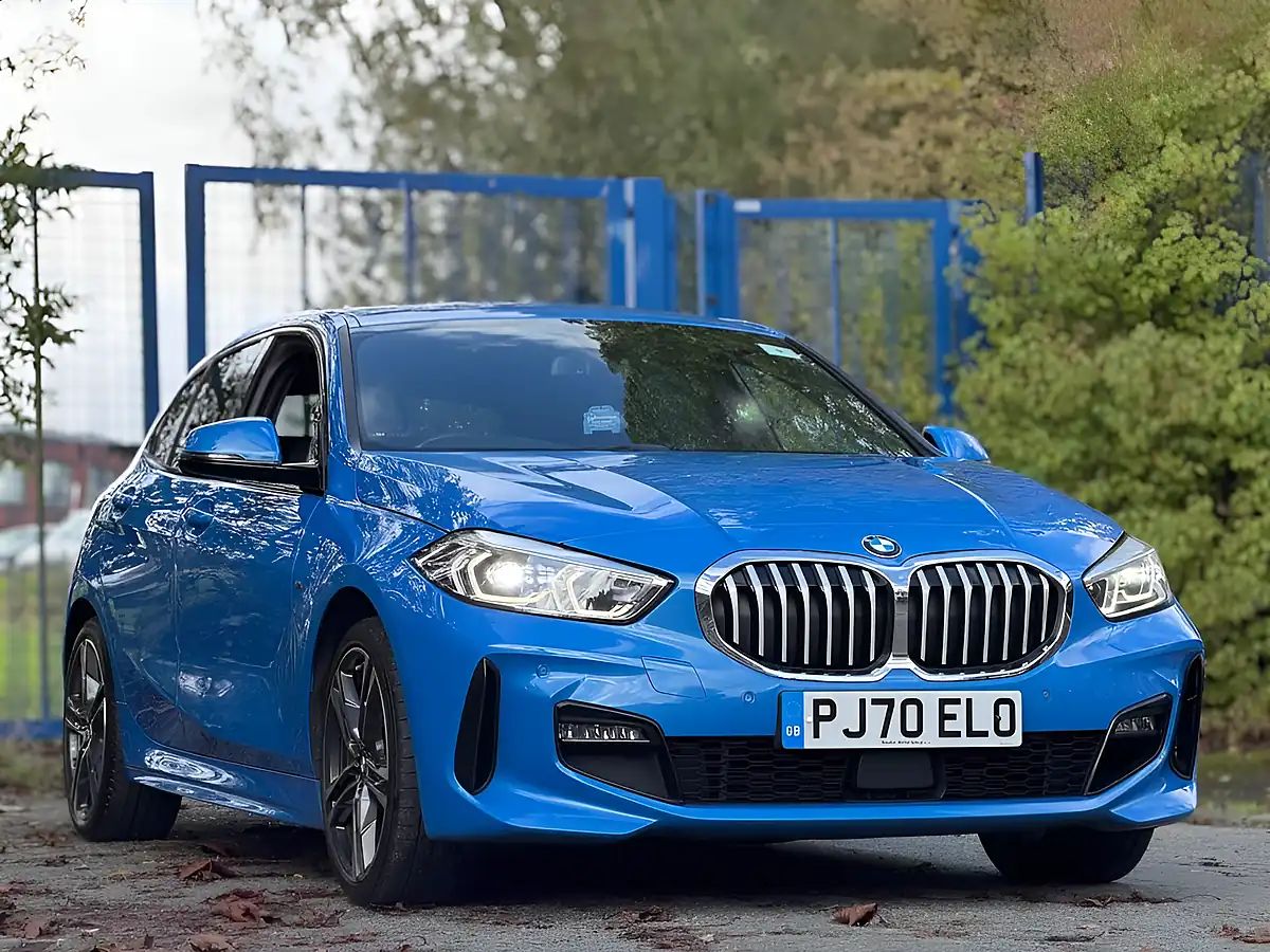 Used 2020 BMW 1 Series M Sport Blue - Interior and Exterior details 9