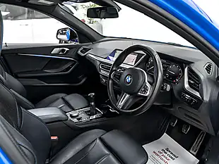 Used 2020 BMW 1 Series M Sport Misano Blue - Interior and Exterior details 12