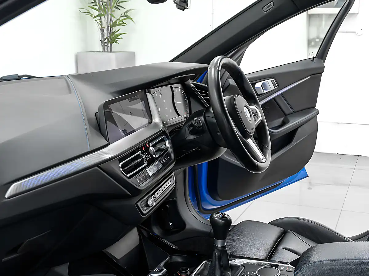 Used 2020 BMW 1 Series M Sport Misano Blue - Interior and Exterior details 16