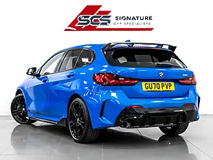 Used 2020 BMW 1 Series M Sport Misano Blue - Interior and Exterior details 4