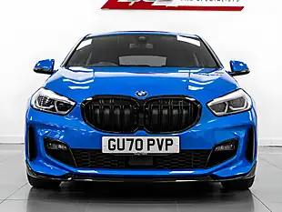 Used 2020 BMW 1 Series M Sport Misano Blue - Interior and Exterior details 6