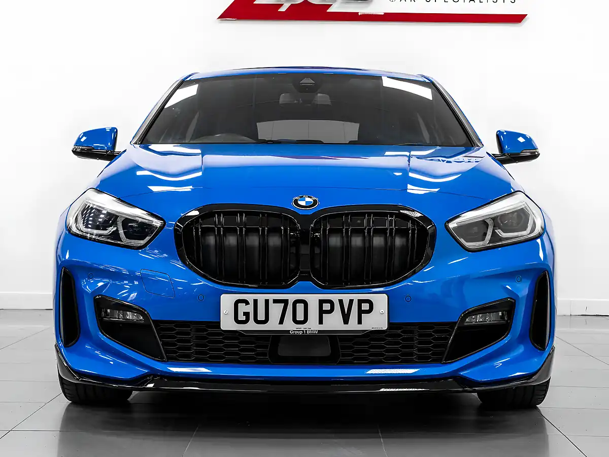 Used 2020 BMW 1 Series M Sport Misano Blue - Interior and Exterior details 6