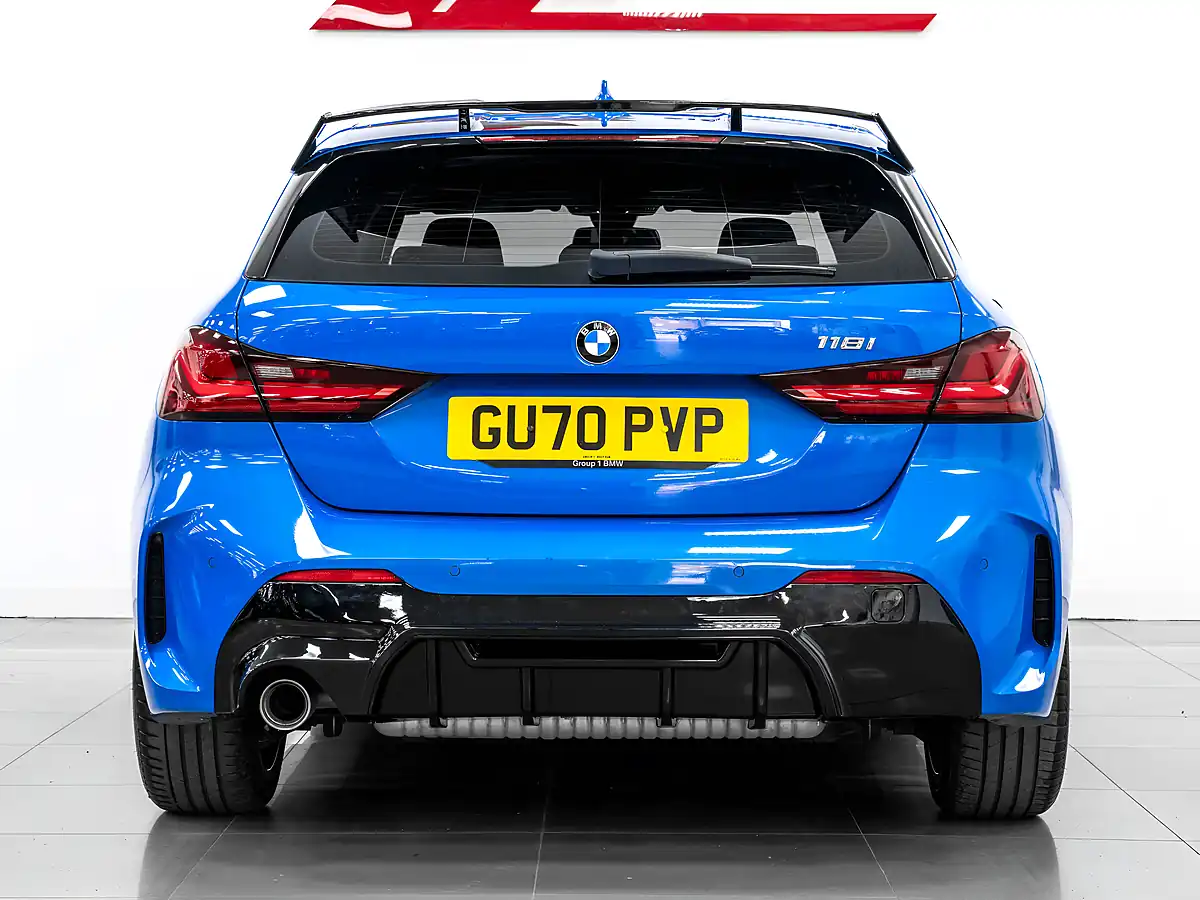 Used 2020 BMW 1 Series M Sport Misano Blue - Interior and Exterior details 7