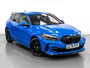Used 2020 BMW 1 Series M Sport Misano Blue - Interior and Exterior details 8