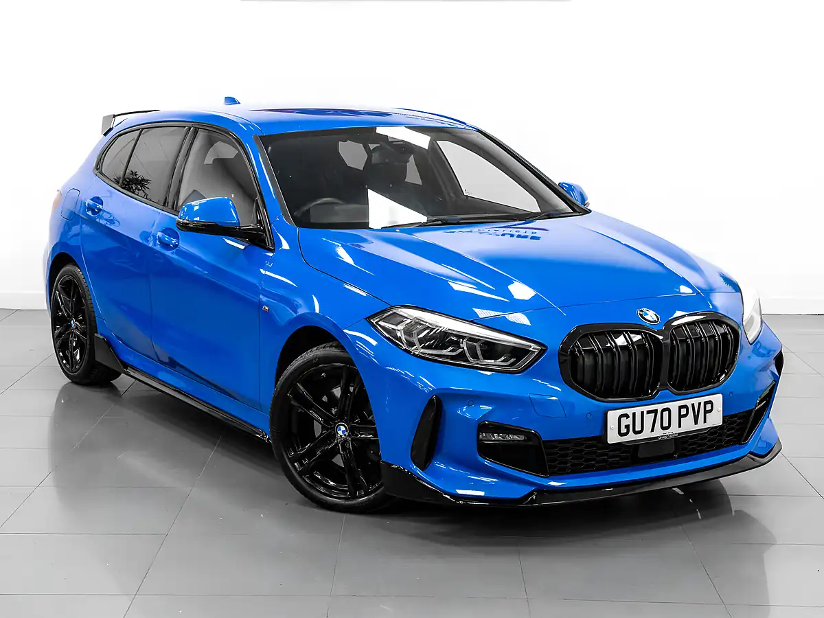 Used 2020 BMW 1 Series M Sport Misano Blue - Interior and Exterior details 8