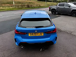 Used 2020 BMW 1 Series M Sport Misano Blue - Interior and Exterior details 10