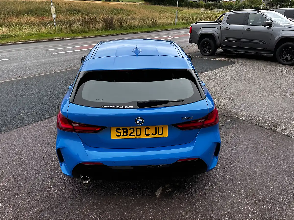 Used 2020 BMW 1 Series M Sport Misano Blue - Interior and Exterior details 10