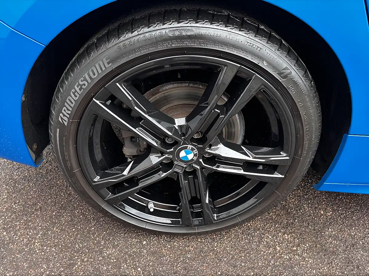 Used 2020 BMW 1 Series M Sport Misano Blue - Interior and Exterior details 12