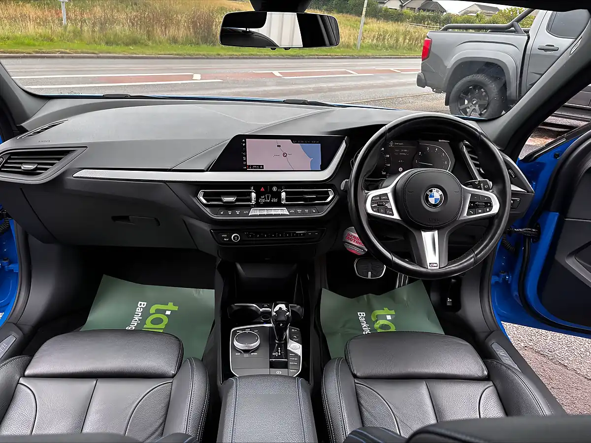 Used 2020 BMW 1 Series M Sport Misano Blue - Interior and Exterior details 13