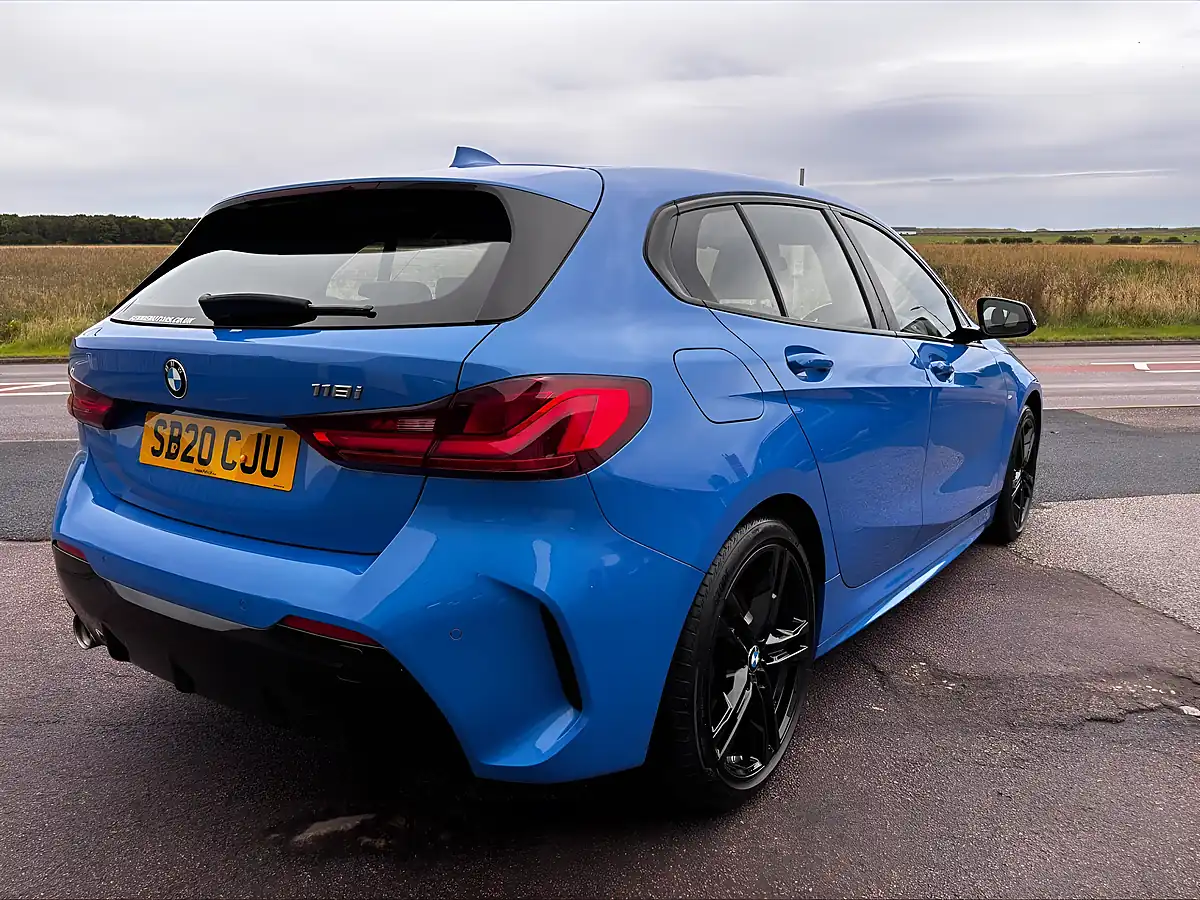 Used 2020 BMW 1 Series M Sport Misano Blue - Interior and Exterior details 3