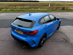 Used 2020 BMW 1 Series M Sport Misano Blue - Interior and Exterior details 5