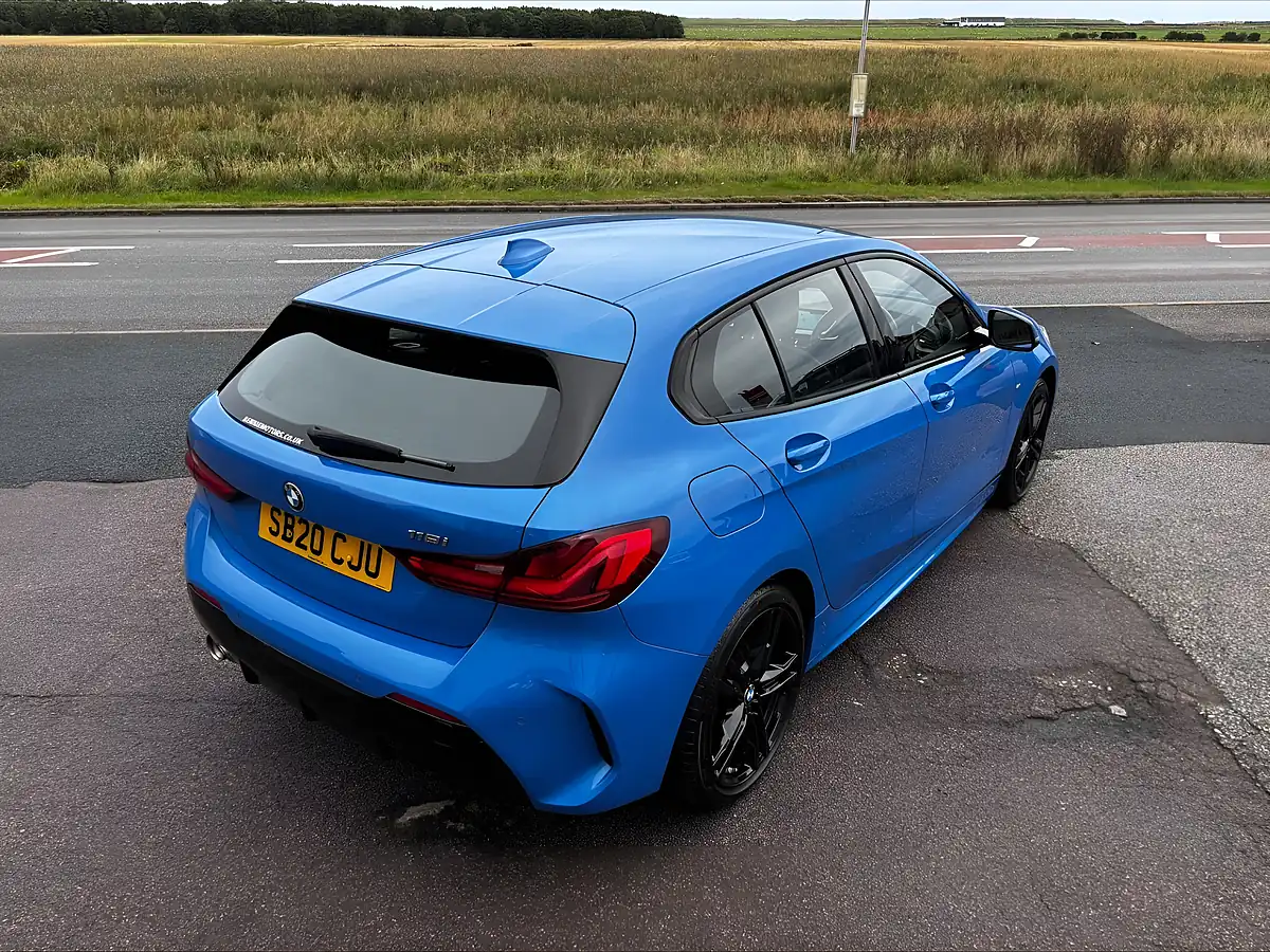 Used 2020 BMW 1 Series M Sport Misano Blue - Interior and Exterior details 5