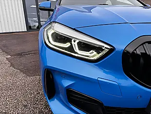 Used 2020 BMW 1 Series M Sport Misano Blue - Interior and Exterior details 8