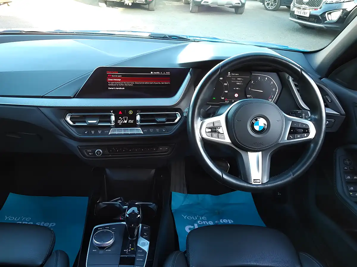 Used 2020 BMW 1 Series M Sport Misano Blue - Interior and Exterior details 13