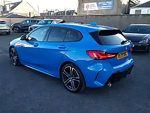 Used 2020 BMW 1 Series M Sport Misano Blue - Interior and Exterior details 3