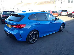 Used 2020 BMW 1 Series M Sport Misano Blue - Interior and Exterior details 5