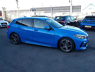Used 2020 BMW 1 Series M Sport Misano Blue - Interior and Exterior details 7