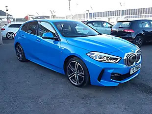 Used 2020 BMW 1 Series M Sport Misano Blue - Interior and Exterior details 8