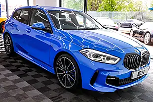 Used 2020 BMW 1 Series M Sport Misano Blue - Interior and Exterior details 17