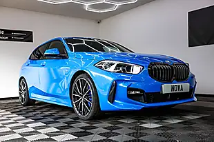 Used 2020 BMW 1 Series M Sport Misano Blue - Interior and Exterior details 5