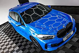 Used 2020 BMW 1 Series M Sport Misano Blue - Interior and Exterior details 7