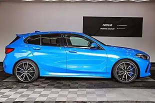 Used 2020 BMW 1 Series M Sport Misano Blue - Interior and Exterior details 9
