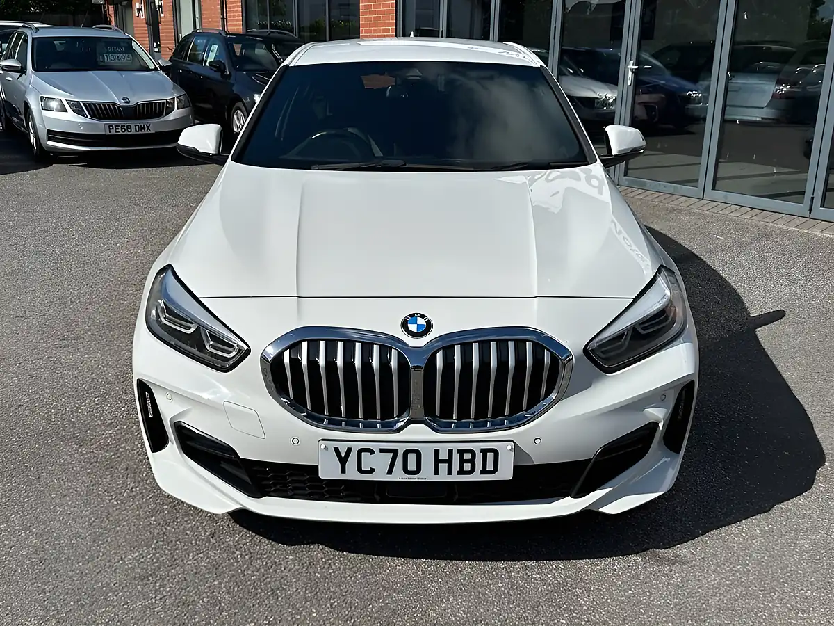 Used 2020 BMW 1 Series M Sport White - Interior and Exterior details 2