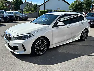 Used 2020 BMW 1 Series M Sport White - Interior and Exterior details 3