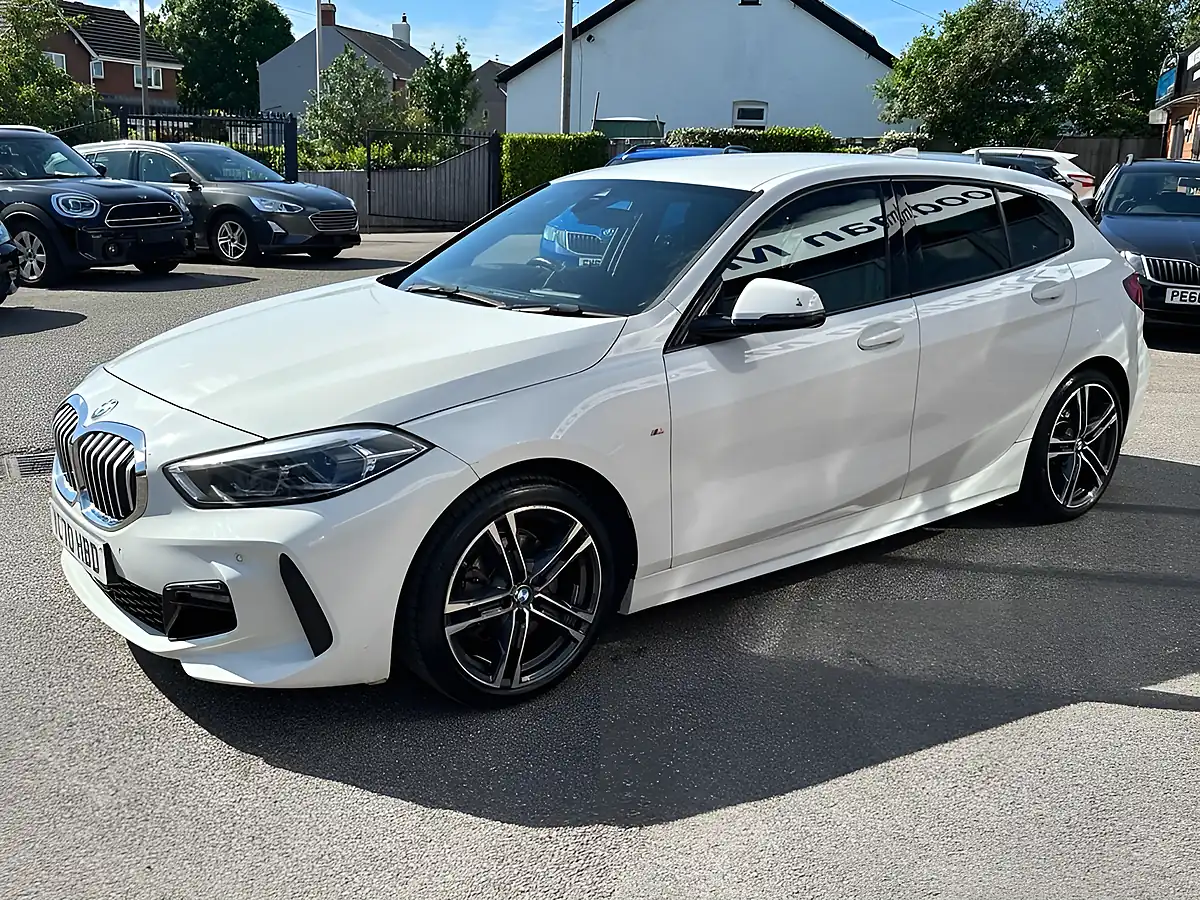 Used 2020 BMW 1 Series M Sport White - Interior and Exterior details 3