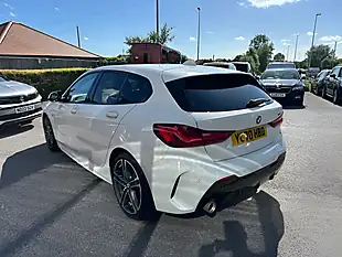 Used 2020 BMW 1 Series M Sport White - Interior and Exterior details 5
