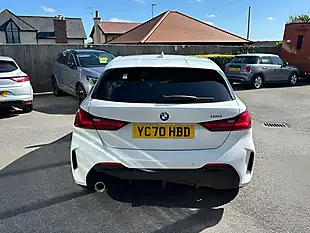 Used 2020 BMW 1 Series M Sport White - Interior and Exterior details 6
