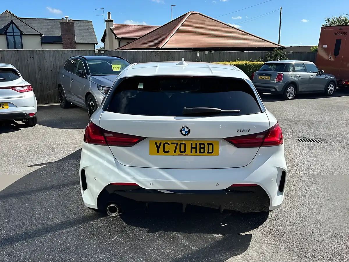 Used 2020 BMW 1 Series M Sport White - Interior and Exterior details 6