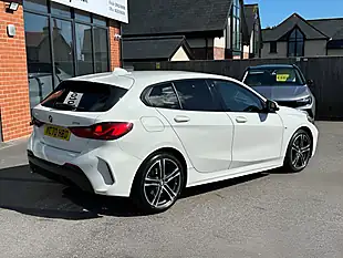 Used 2020 BMW 1 Series M Sport White - Interior and Exterior details 7