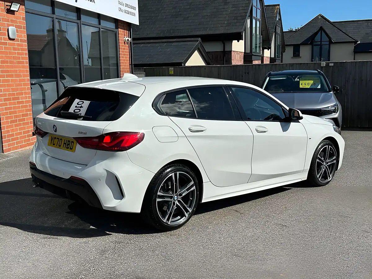 Used 2020 BMW 1 Series M Sport White - Interior and Exterior details 7