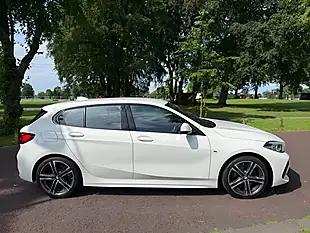 Used 2020 BMW 1 Series M Sport White - Interior and Exterior details 2