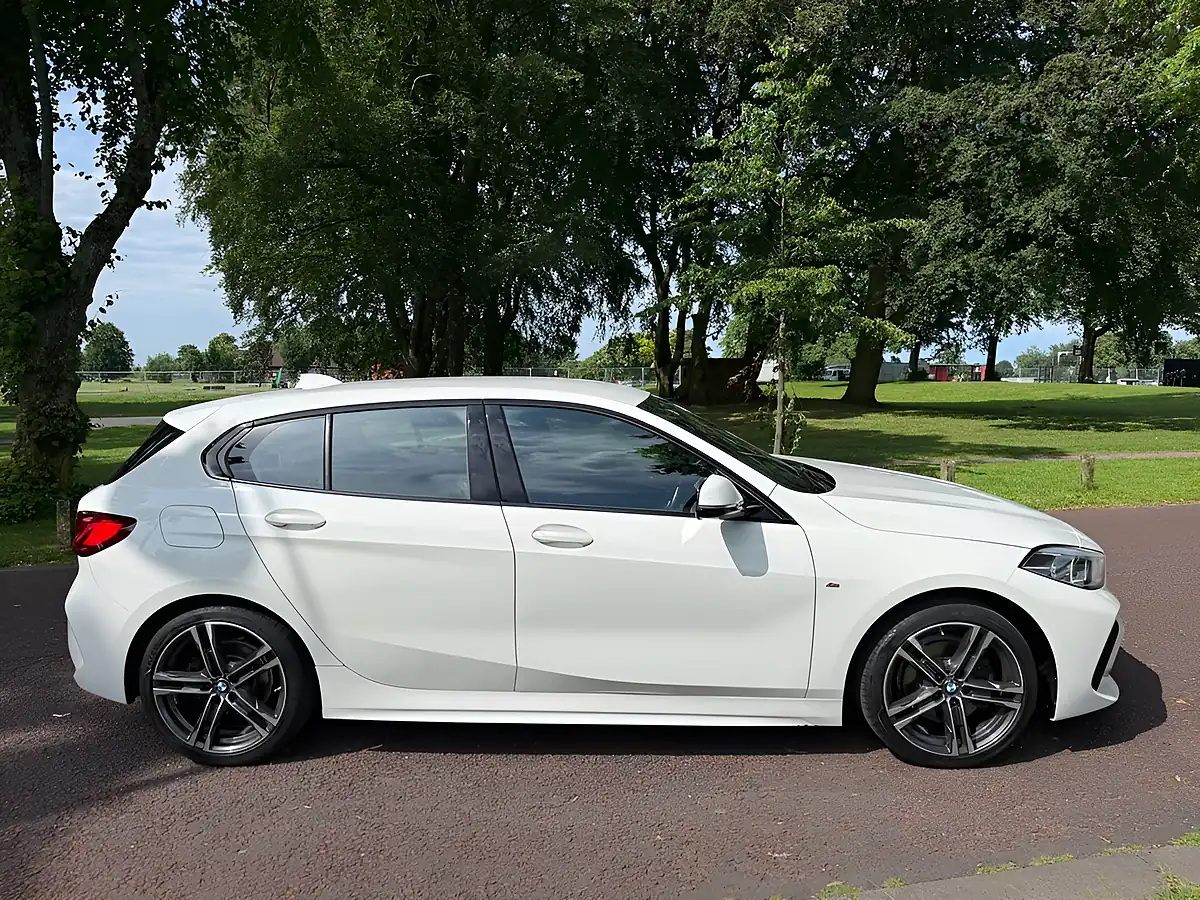 Used 2020 BMW 1 Series M Sport White - Interior and Exterior details 2