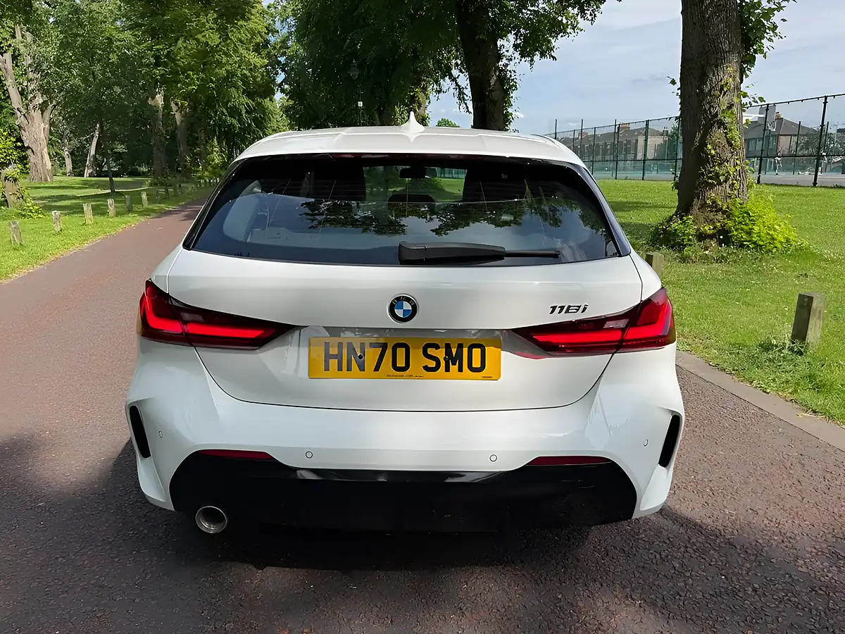 Used 2020 BMW 1 Series M Sport White - Interior and Exterior details 3
